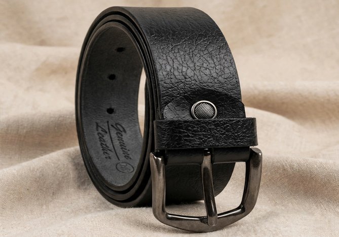 Men's Premium Black Belt